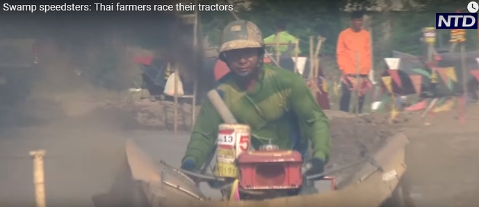 Thai Mud Race Tractor