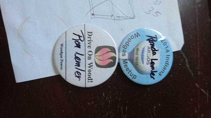 woodgas badges