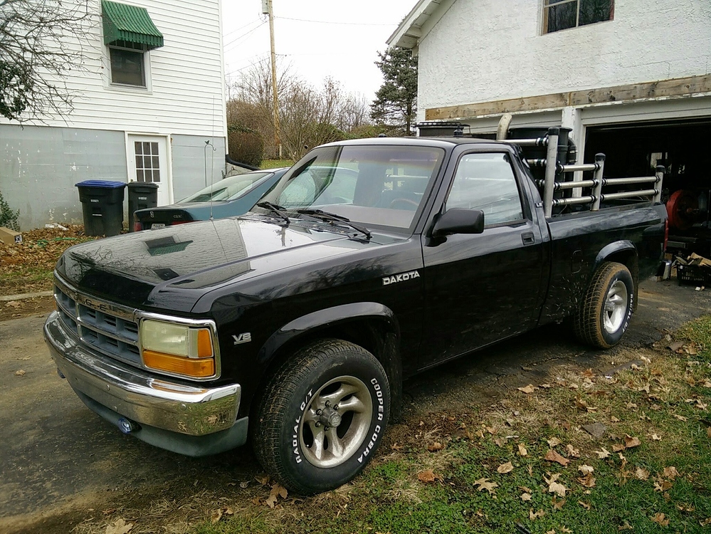 SOLD Original WK 1992 Dodge Dakota For Sale Drive On Wood!